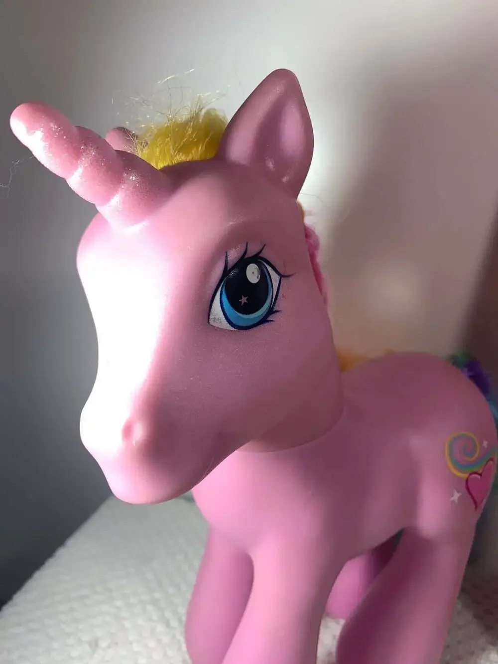 My Little Pony Pink Rainbow 2005 Heart Cutie Mark